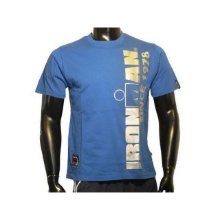 Ironman T-Shirt Blau L