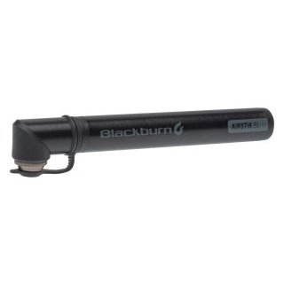 Blackburn Airstik SL Minipumpe sehr leicht, 11 Bar schwarz oder weiss Schwarz