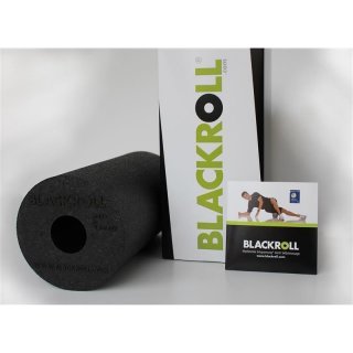 Blackroll Schwarz Standard inkl. &Uuml;bungs CD + Trainingskarte