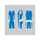 Triabana Tricompress Trisuit  Premium Triathlon Einteiler Holidayblau L