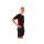Thoni Mara Aero Triathlon Einteiler mit kurzem Arm Schwarz-Rot XL