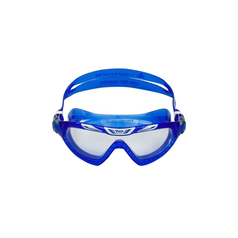 Aqua Sphere Vista XP Schwimmbrille – Blau Mit Klaren Gläsern, One Size, Made In Italy